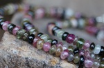 Kette Turmalin-Rondelle bunt poliert 3x2mm 99,-€