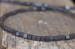 Kette Hämatit Würfelchen 2x2mm 69,-€