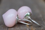 Ohrhänger Silber Pinkopal Onions 11x13mm 189,-€