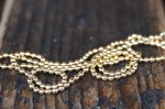 Kügelchenkette Gelbgold 750/- 40cm 1,6mm 685,-€