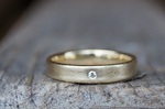Partnerring, Ring  Gelbgold 585/- Brillant 0,02ct tw-si 875,-€