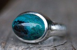 Ring Silber Chrysokoll 325,-€