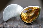 Ring Silber Gold 750/- Citrin 895,-€