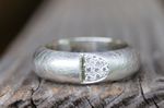 Ring Silber Brillanten 345,-€