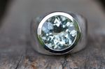 Ring Silber Prasiolith 325,-€  