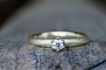 Solitär-Ring Gelbgold 585/- Brillant 0,14ct tw-si 795,-€