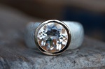 Ring Silber Roségold Bergkristall 1225,-€ 