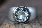 Ring Silber Aquamarin 445,-€