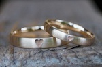 Trauringe °herzallerliebst°Roségold 585/- 1198,-€